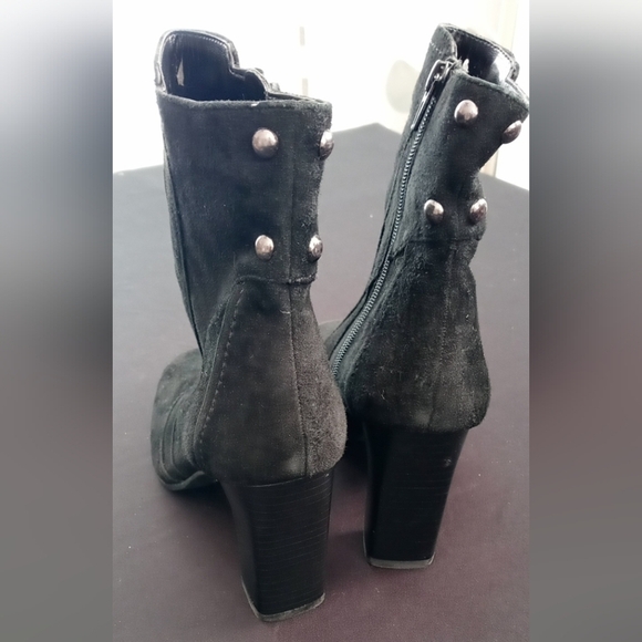 Franco Sarto 8M ankle boot 3" heel - Picture 3 of 10